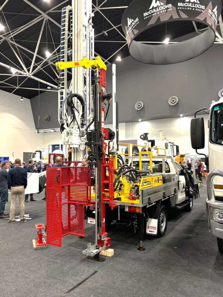 Massenza drilling rigs stand Drill 24 Australie 2024