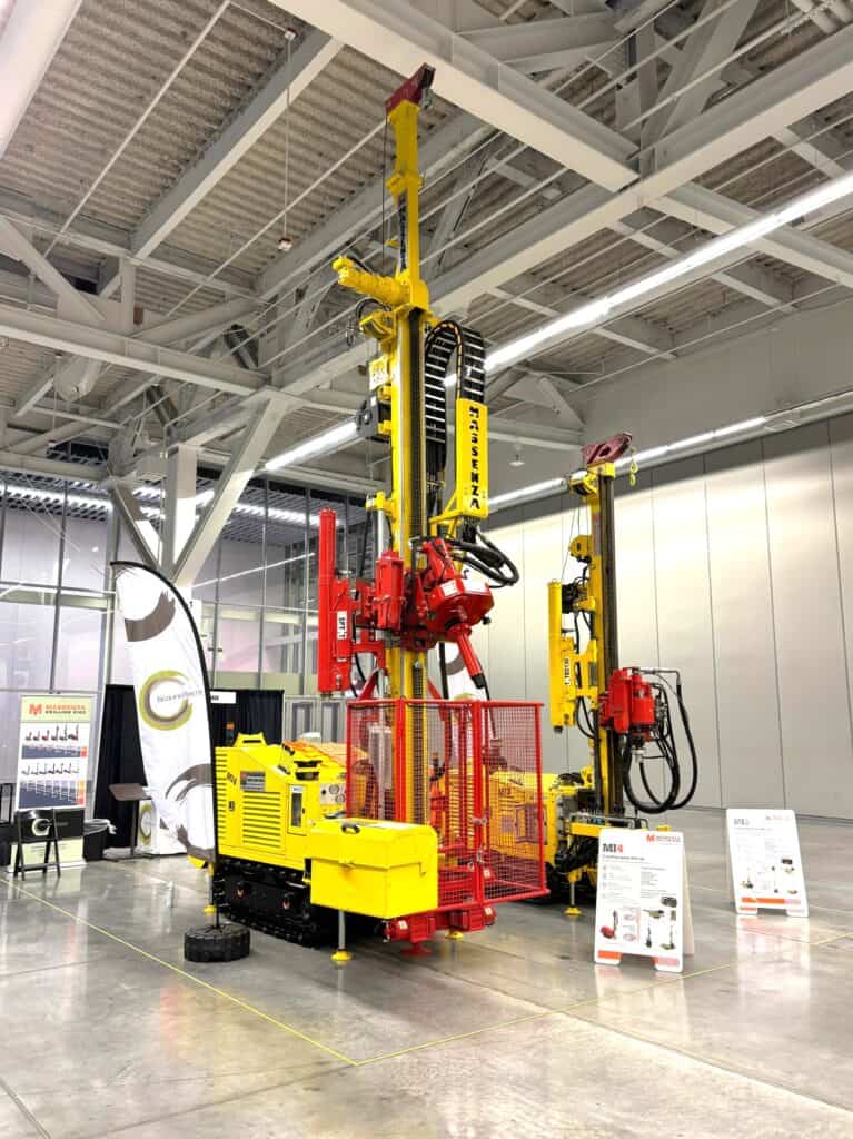 Massenza drilling rigs stand Drill Expo États-Unis 2024