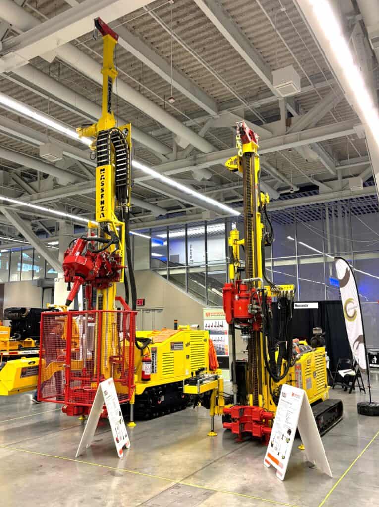 Massenza drilling rigs stand Drill Expo États-Unis 2024