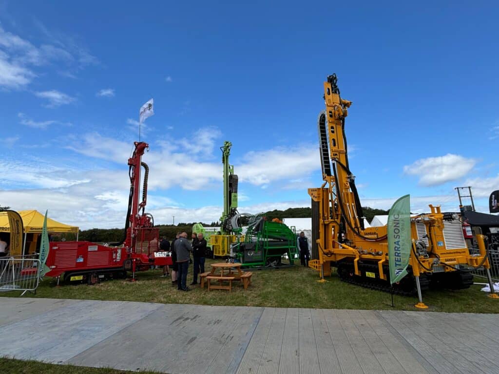 Massenza Drilling Rigs stand_Geotechnica_ROYAME-UNI 2024