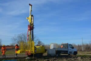 2574 Mi4 foreuse Massenza Drilling rigs vidéo chantier