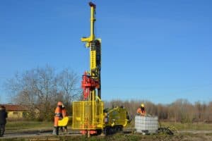 2574 Mi4 foreuse Massenza Drilling rigs vidéo chantier