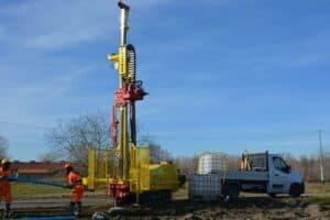 2574 Mi4 foreuse Massenza Drilling rigs vidéo chantier